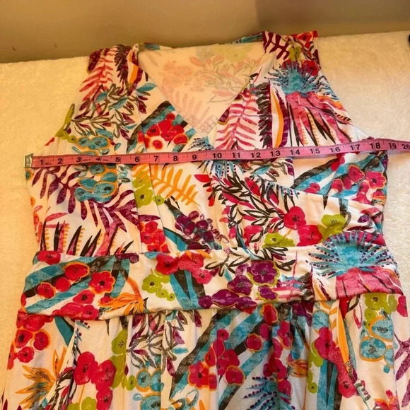 Fresh Produce‎ Bright Botanical Lily Dress XL - Picture 9 of 12